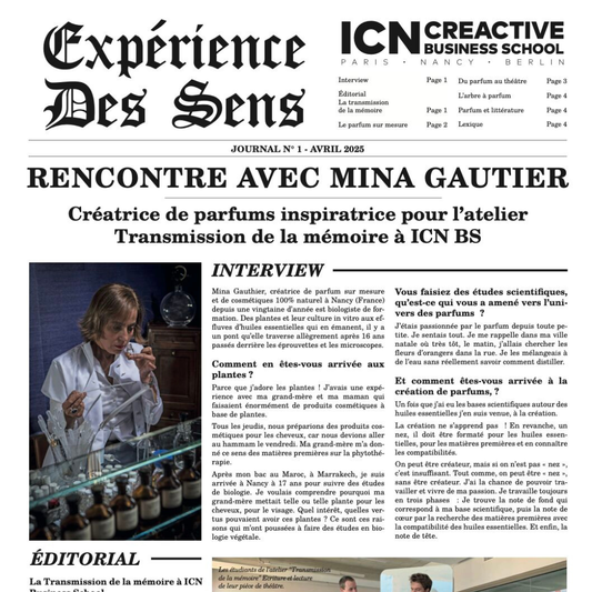Minalys x ICN : quand Haute Parfumerie et Grande Ecole de Commerce s’unissent