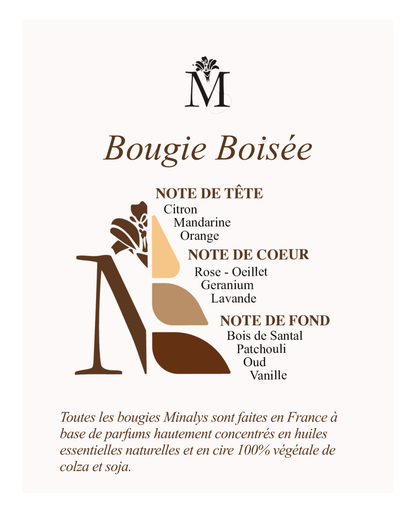 Bougie Boisée