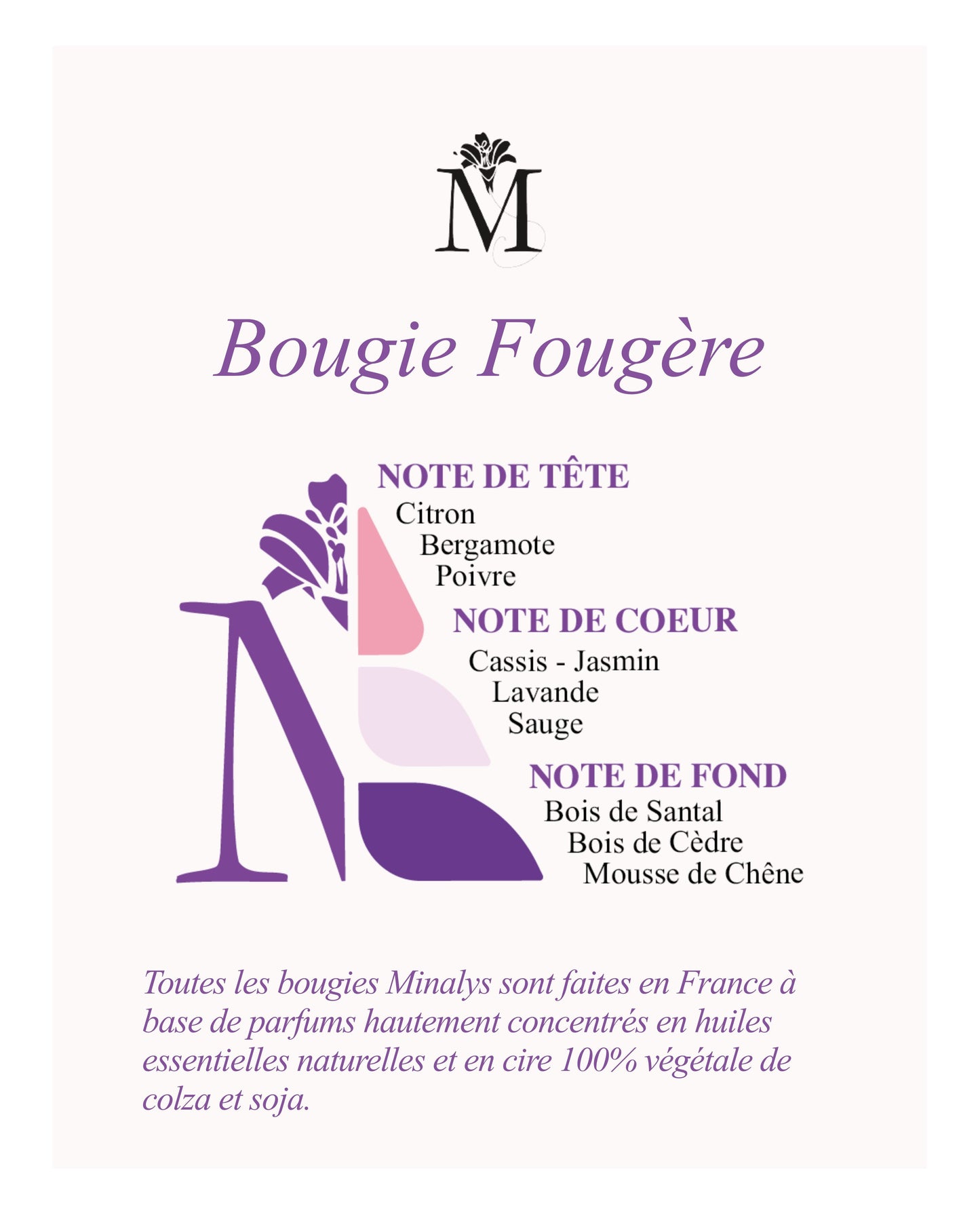 Bougie Fougère